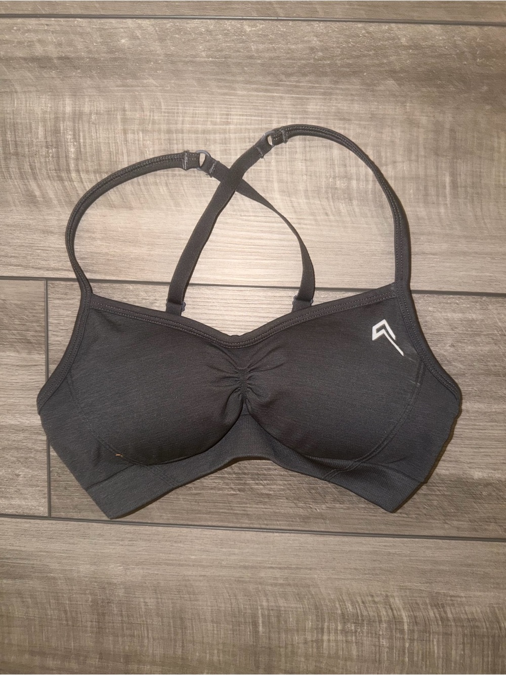 Oner Active Effortless Sports Bra in Grey Size Small